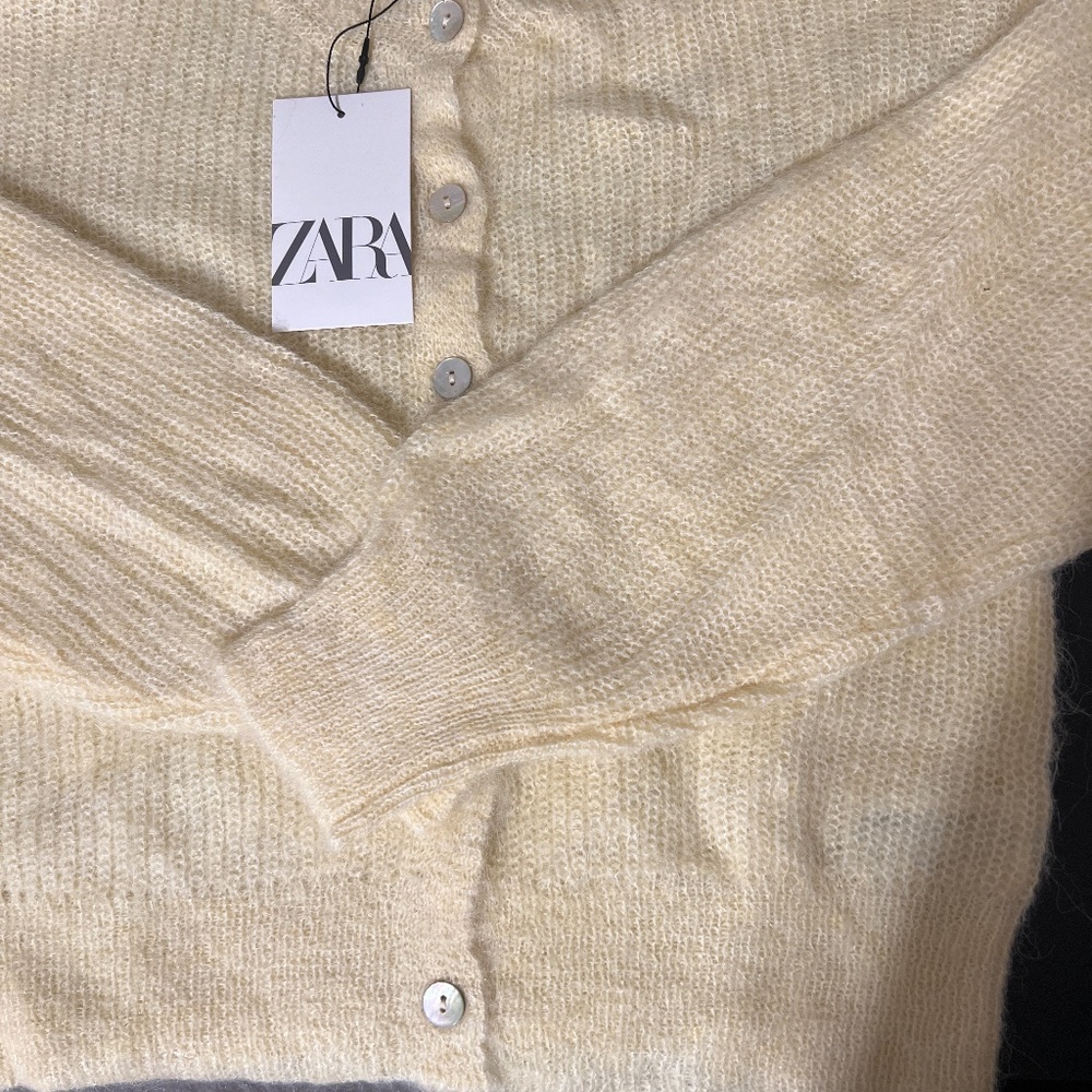 ZARA sweater cardigan NEW size 9-10.